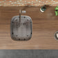 Ruvati 15" Undermount Bar Prep Sink Single Bowl - RVM4110
