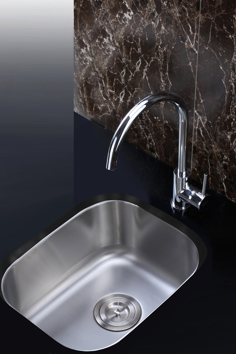 Ruvati 15" Undermount Bar Prep Sink Single Bowl - RVM4110