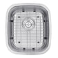Ruvati 15" Undermount Bar Prep Sink Single Bowl - RVM4110