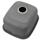 Ruvati 15" Undermount Bar Prep Sink Single Bowl - RVM4110