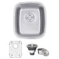Ruvati 15" Undermount Bar Prep Sink Single Bowl - RVM4110