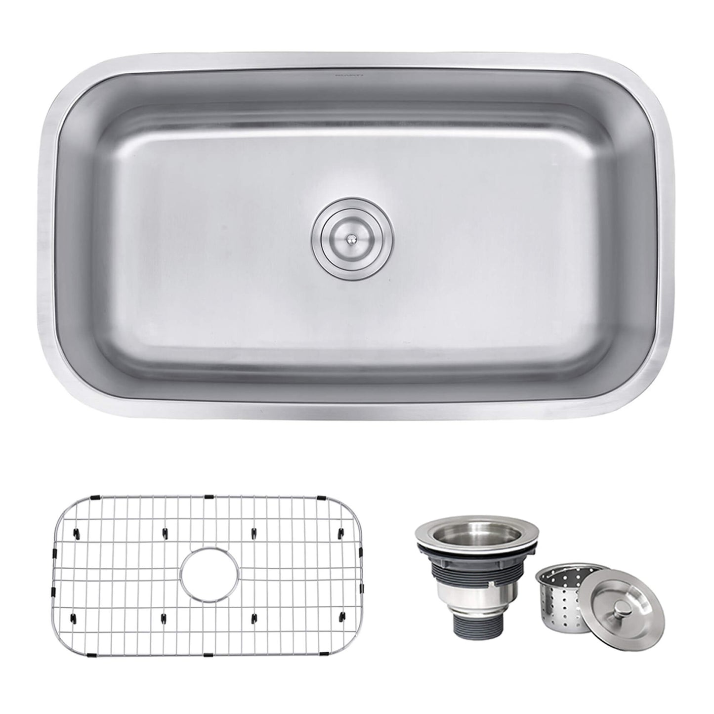 Ruvati 32" Undermount Kitchen Sink Single Bowl - RVM4200