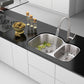 Ruvati 34" Undermount Kitchen Sink 60/40 Double Bowl - RVM4600