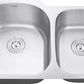 Ruvati 34" Undermount Kitchen Sink 60/40 Double Bowl - RVM4600