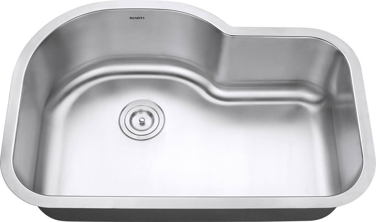 Ruvati 32" Undermount Kitchen Sink Single Bowl - RVM4700