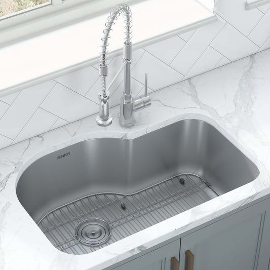 Ruvati 32" Undermount Kitchen Sink Single Bowl - RVM4700