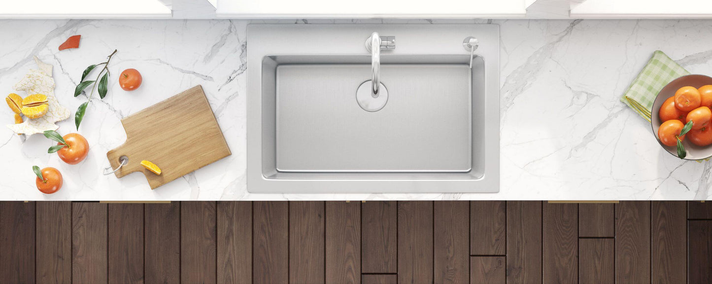 Ruvati 33" Topmount Kitchen Sink Single Bowl - RVM5001