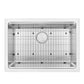 Ruvati 27" Undermount Workstation Kitchen Sink Single Bowl - RVM5227