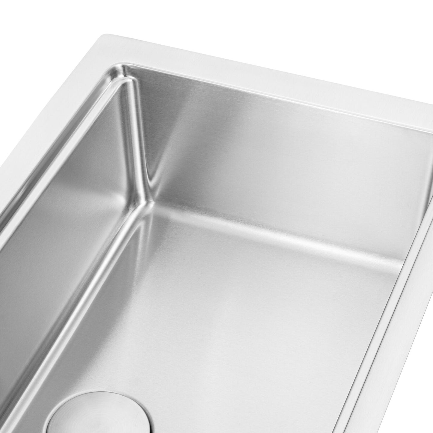 Ruvati 27" Undermount Workstation Kitchen Sink Single Bowl - RVM5227
