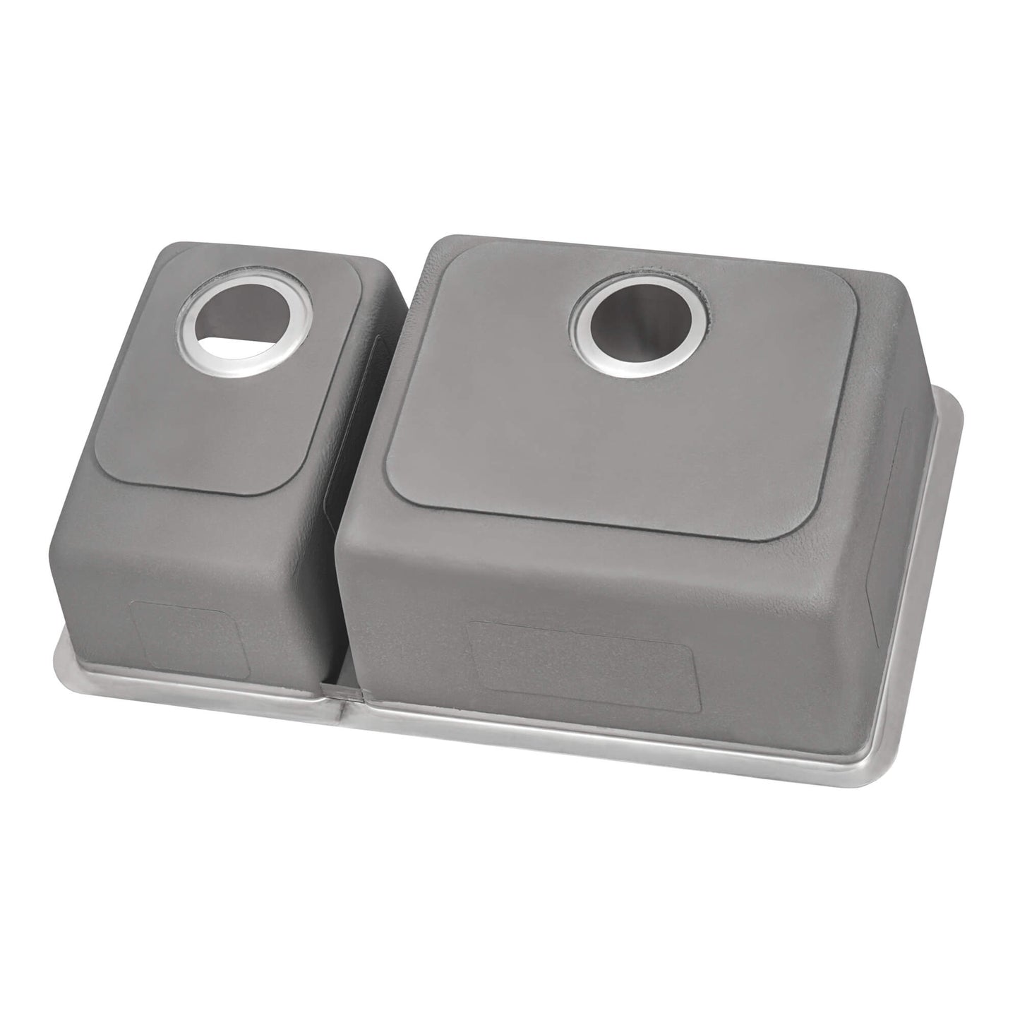 Ruvati 32" Undermount Kitchen Sink 70/30 Double Bowl - RVM5300