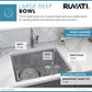 Ruvati 23" Undermount Bar Prep Kitchen Sink Single Bowl - RVM5908