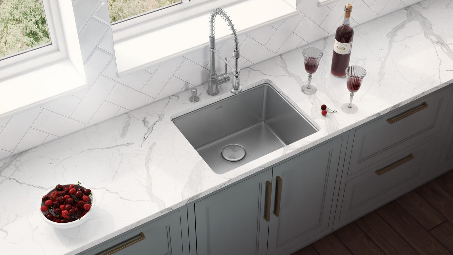 Ruvati 23" Undermount Bar Prep Kitchen Sink Single Bowl - RVM5908