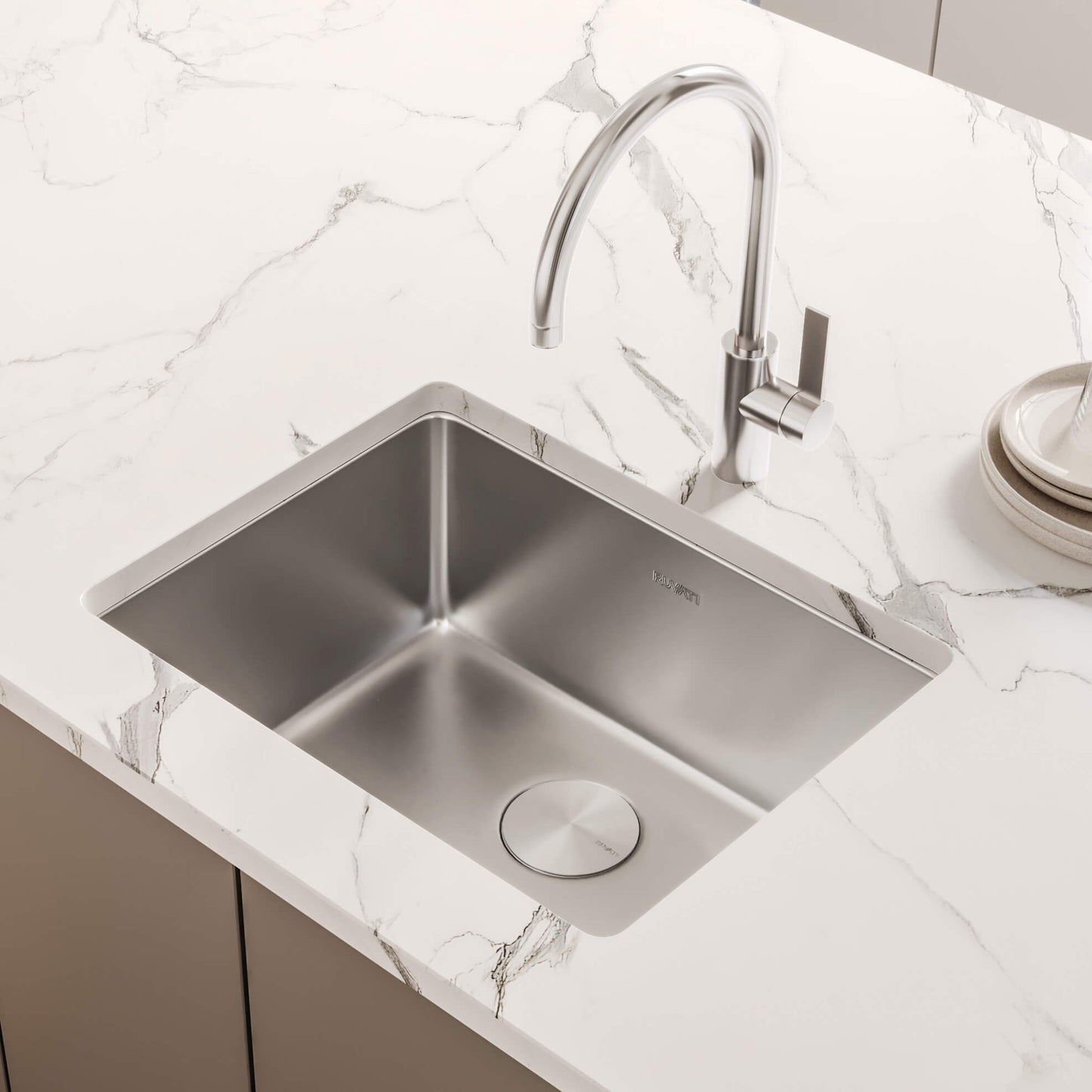 Ruvati 23" Undermount Bar Prep Kitchen Sink Single Bowl - RVM5908