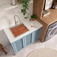 Ruvati 21" Deep Laundry Utility Workstation Sink Topmount - RVU6421
