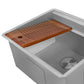 Ruvati 23" Deep Laundry Workstation Sink with Washboard - RVU6525