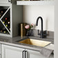 Thompson Rivera square bar and prep sink with 8 inch deep bowl, KPU-1715HPB