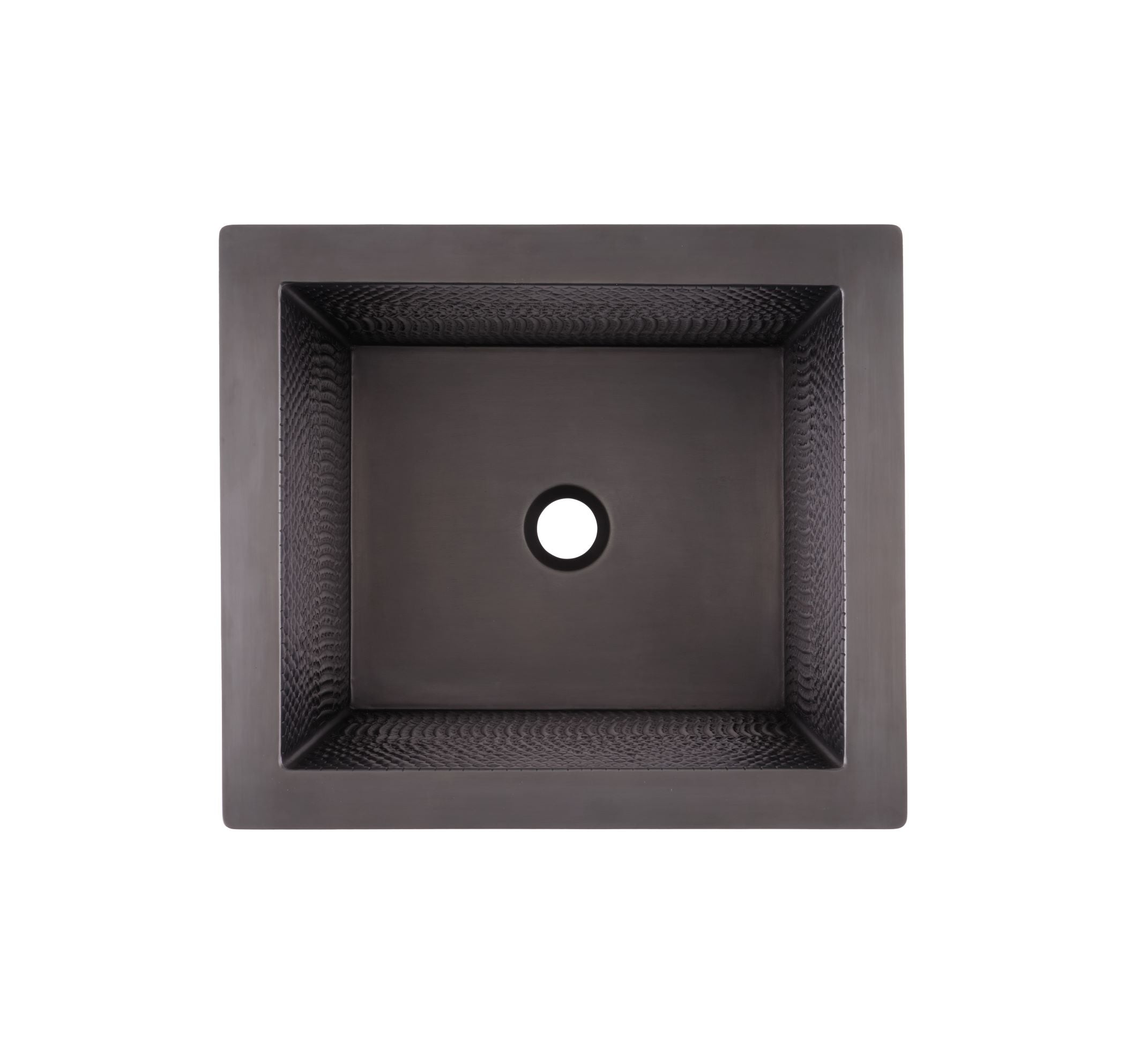 Thompson Rivera Culebra 17" Matte Black Snake Texture Bar/Prep Sink - KPU-1715MB-SNAKE - view 3