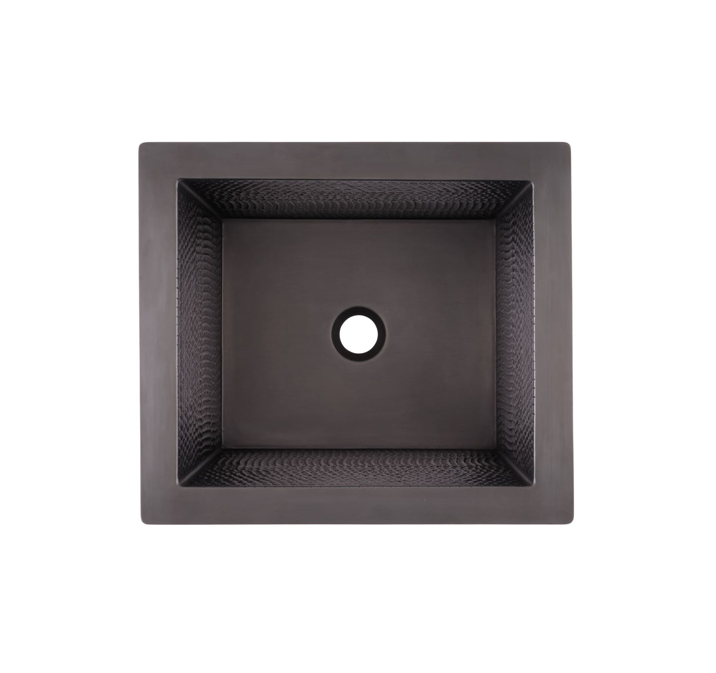 Thompson Rivera Culebra 17" Matte Black Snake Texture Bar/Prep Sink - KPU-1715MB-SNAKE - view 3