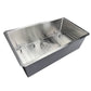 Nantucket 32" Pro Series Large Rectangle Single Bowl Undermount Small Radius Stainless Steel Kitchen Sink SR3219-16