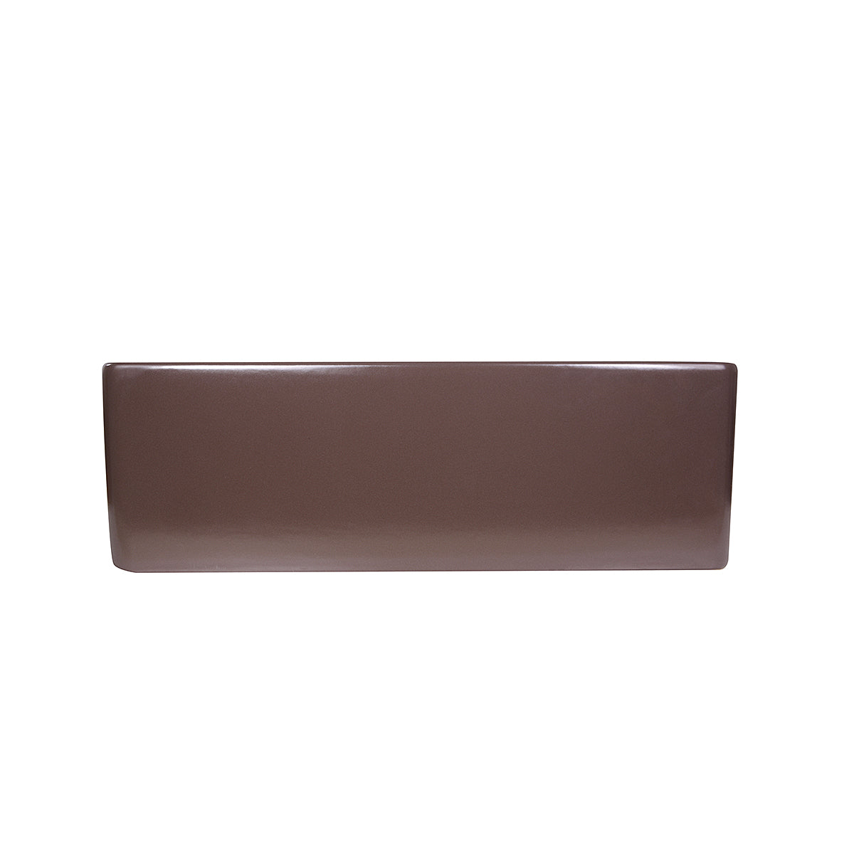 Nantucket T-FCFS30CB 30-inch coffee brown fireclay farmhouse sink, view 4