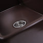 Nantucket T-FCFS30CB 30-inch coffee brown fireclay farmhouse sink, view 6