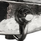 Nantucket hammered stainless trough sink with overflow TRS-OF, view 5