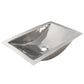 Nantucket polished stainless steel bathroom sink TRS-SM, view 2