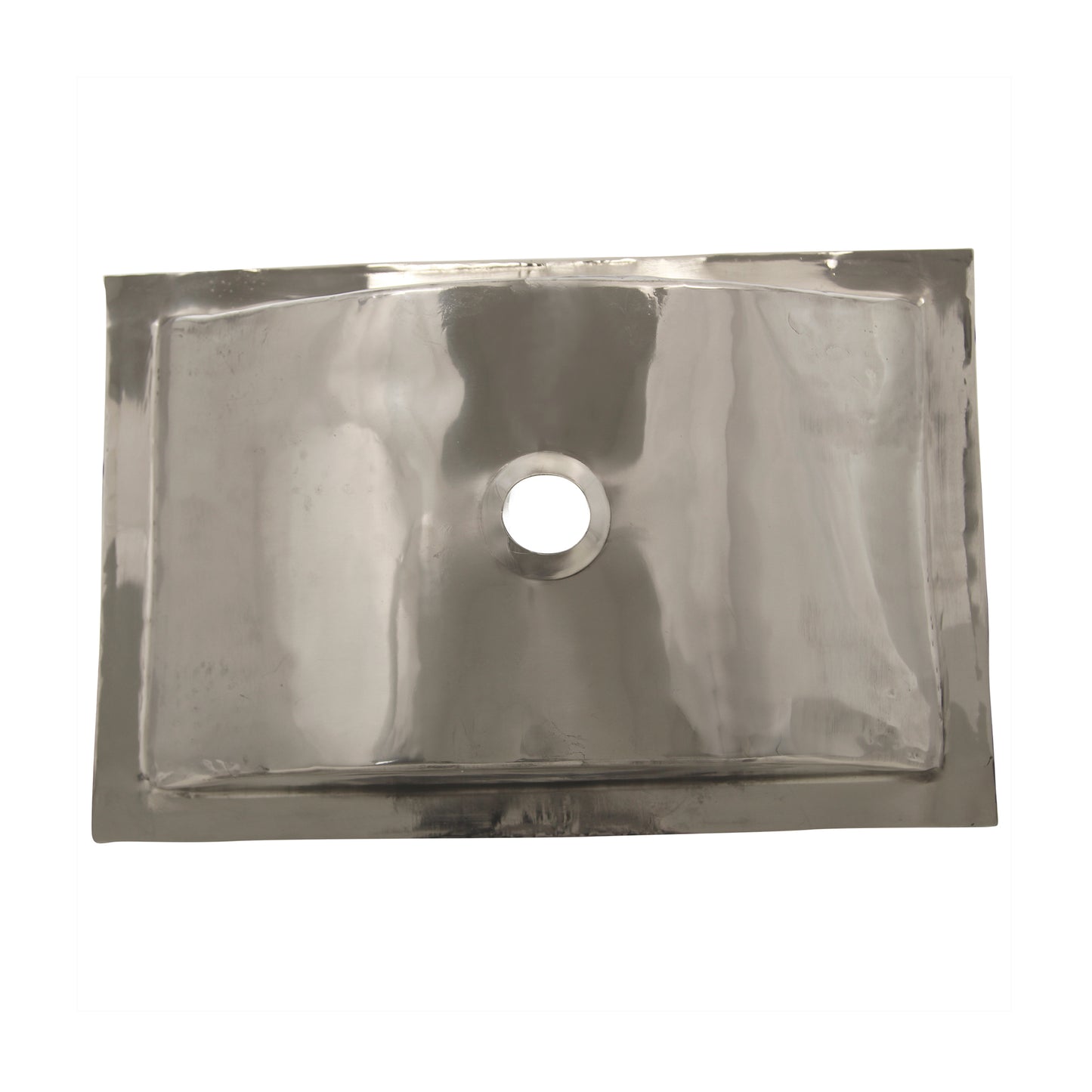 Nantucket polished stainless steel bathroom sink TRS-SM, view 6