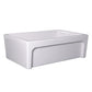 Nantucket WH3018FCL 30-inch reversible fireclay farmhouse sink, view 3