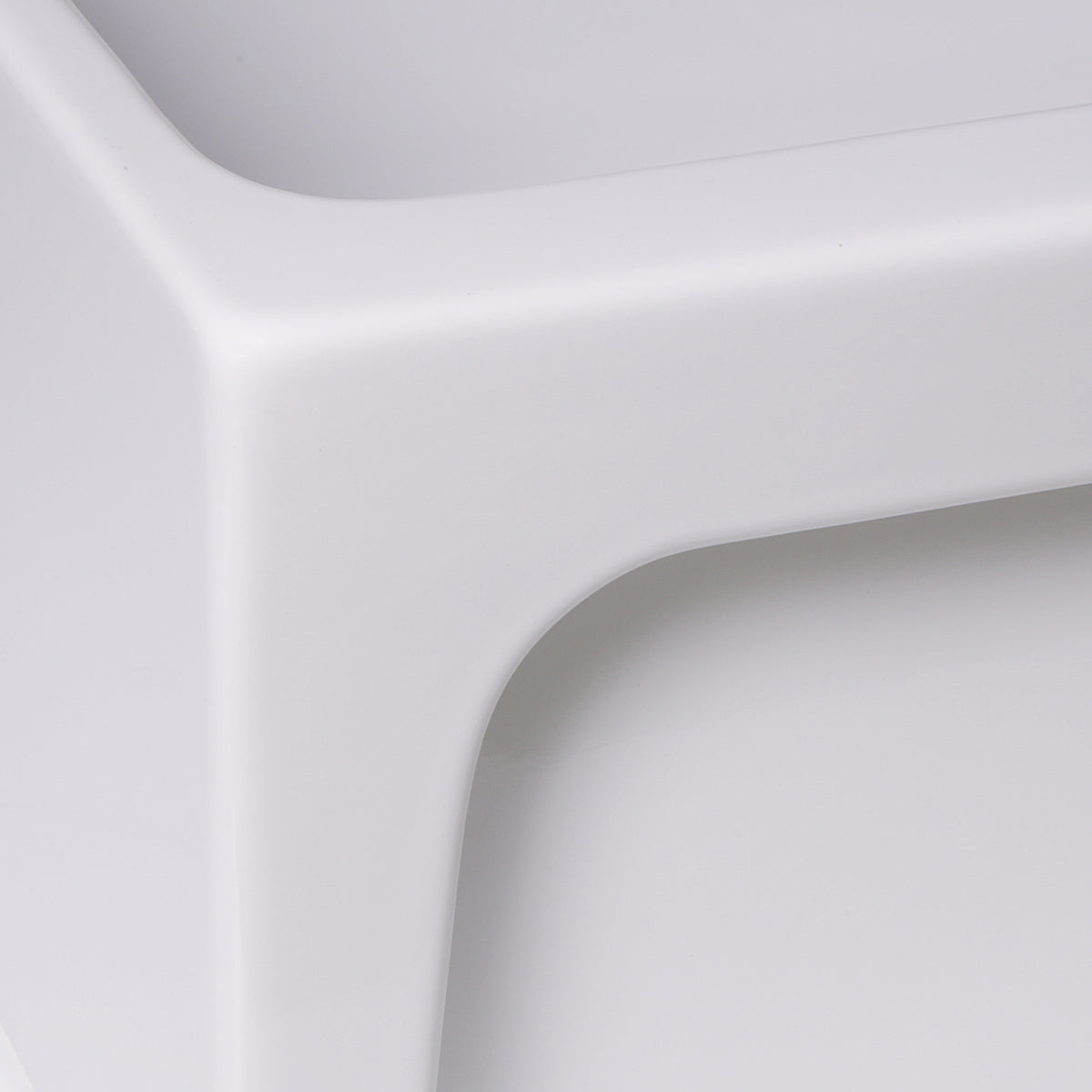 Nantucket WH3018FCL 30-inch reversible fireclay farmhouse sink, view 4