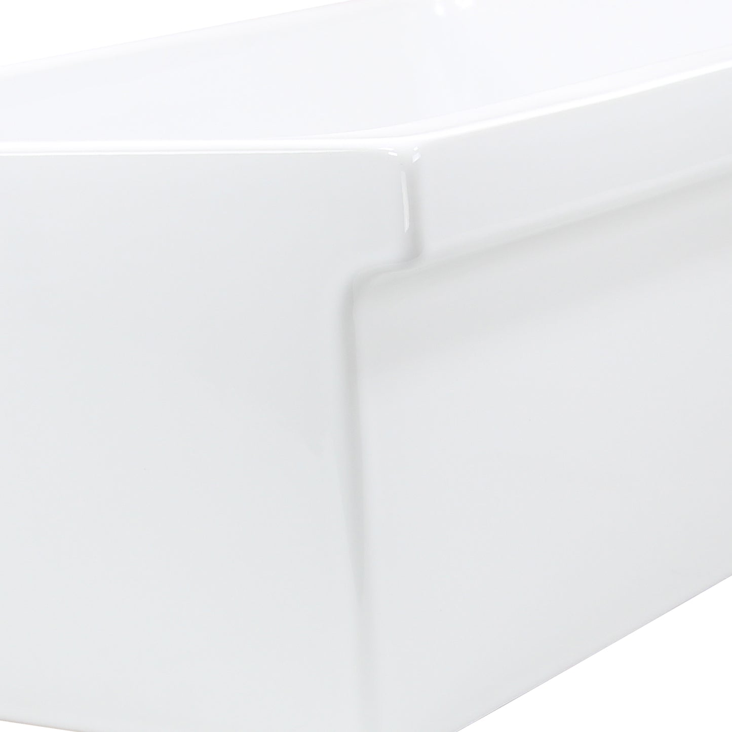 Nantucket WHFCDL30 30-inch reversible fireclay farmhouse sink, view 4