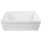Nantucket WHFCDL30 30-inch reversible fireclay farmhouse sink, view 5