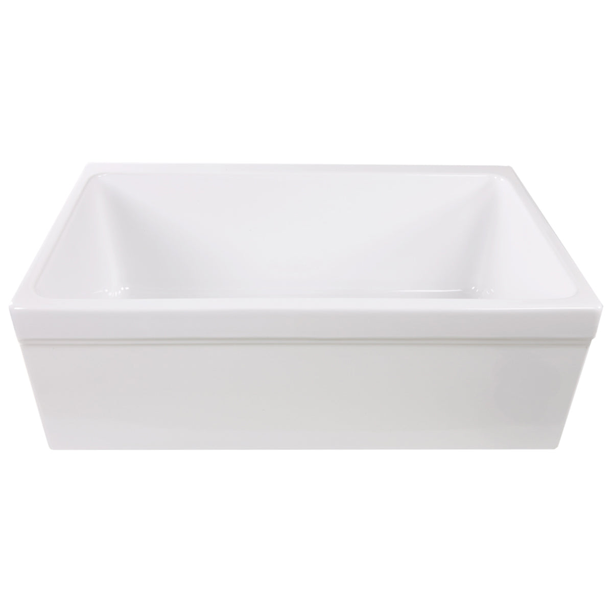 Nantucket WHFCDL30 30-inch reversible fireclay farmhouse sink, view 5