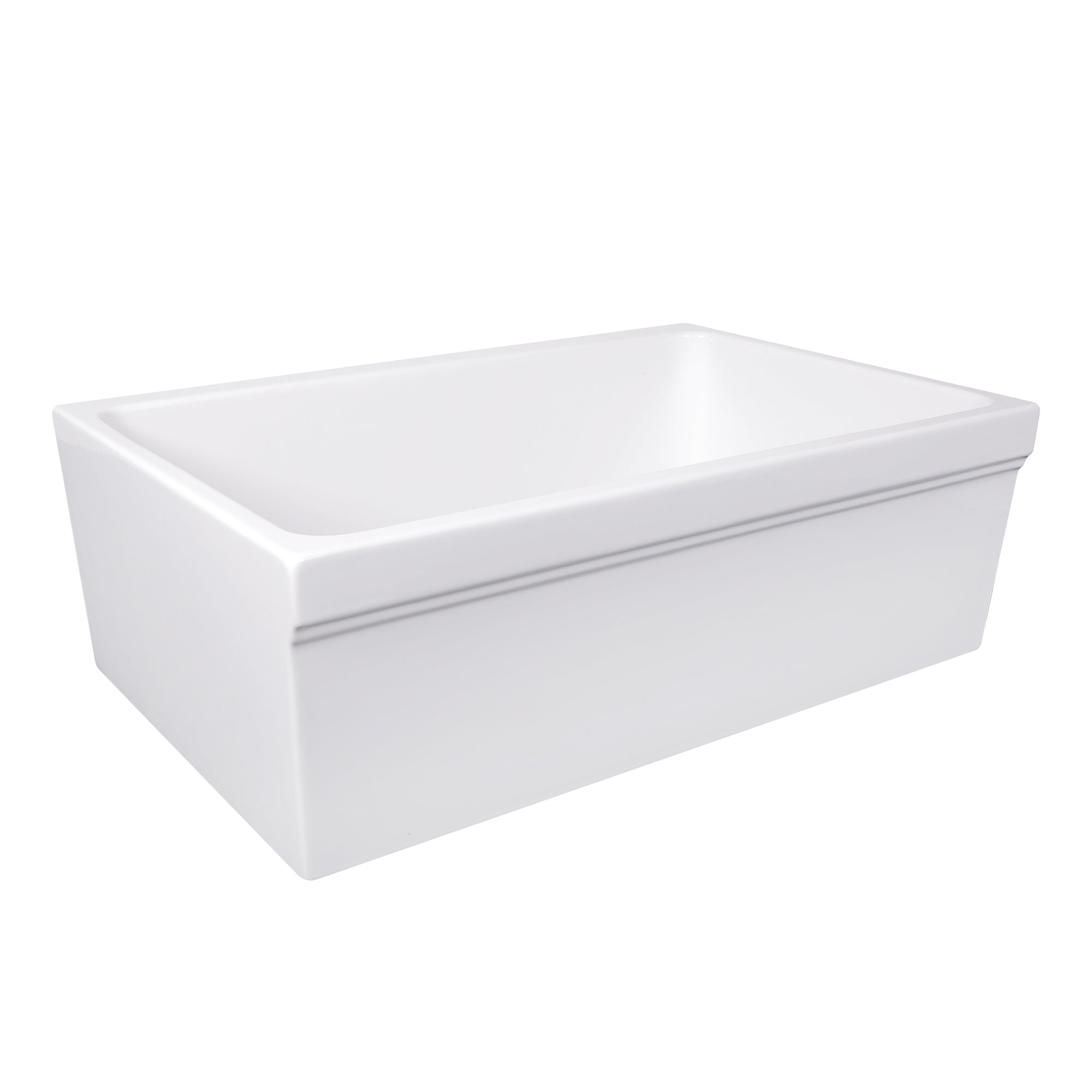 Nantucket WHFCDL30 30-inch reversible fireclay farmhouse sink, view 6