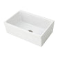 WHITEHAUS 30" Glencove Fireclay Reversible Sink WHQ5530-BLACK