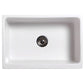 WHITEHAUS 30" Glencove Fireclay Reversible Sink WHQ5530-BLACK