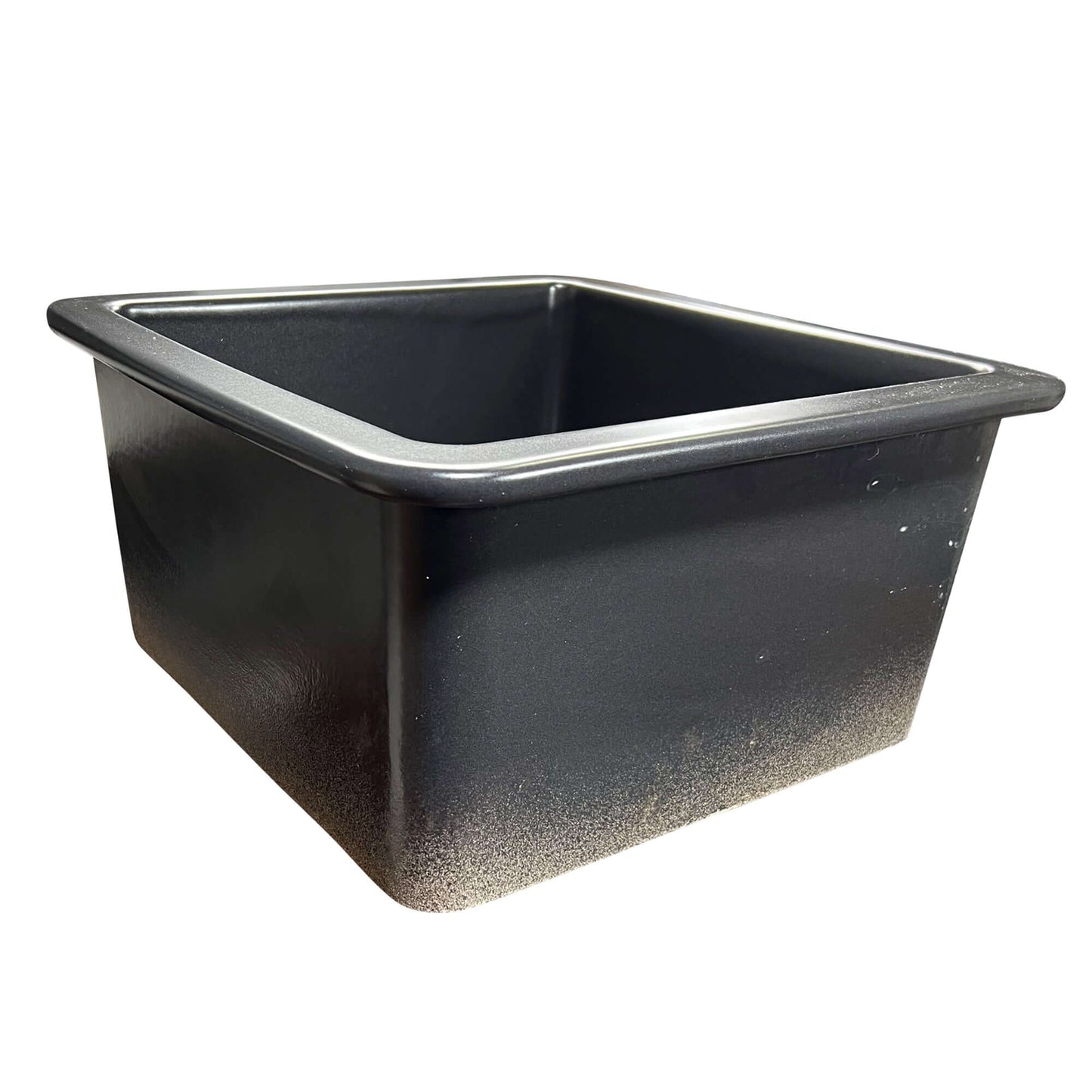 Nantucket 18" Fireclay Kitchen Sink Wellfleet-1818MB in semi-matte black finish showcasing a deep basin.