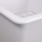 Nantucket Wellfleet-1818W 18-inch white fireclay kitchen sink, view 3