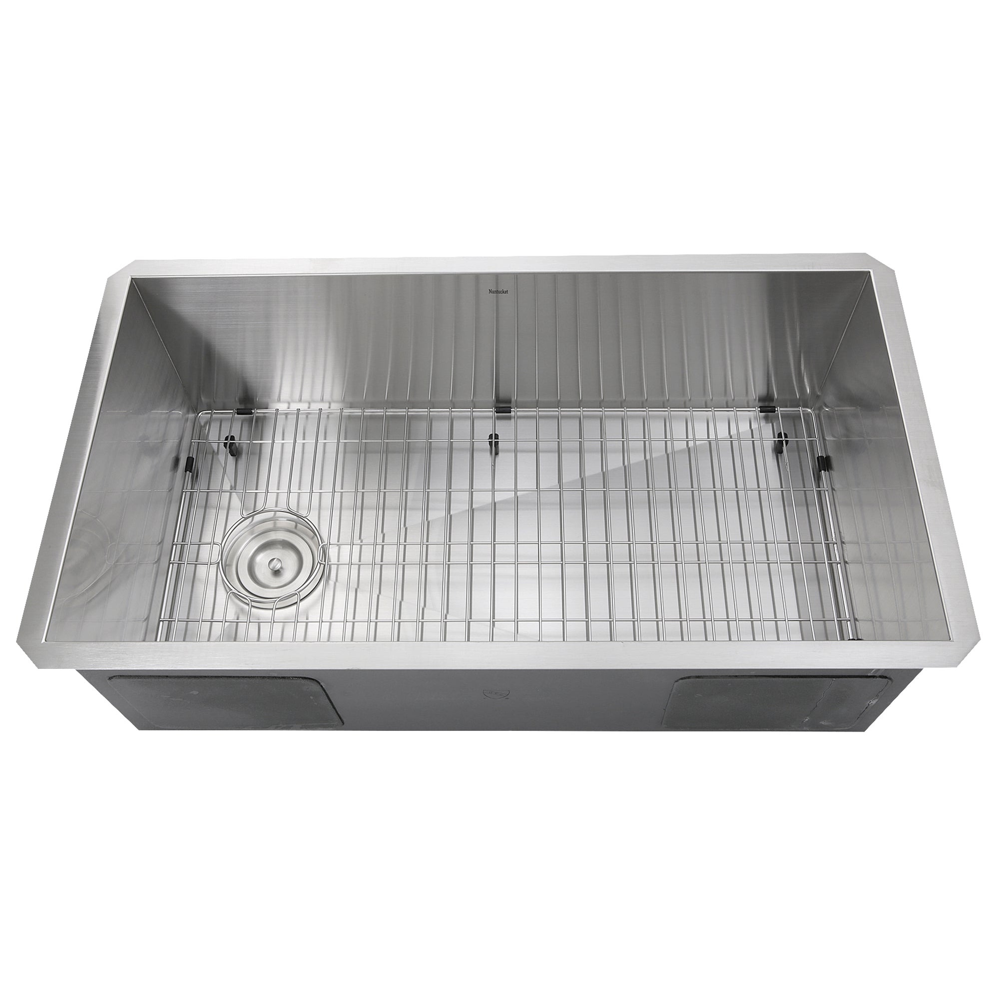 Nantucket ZR3218-OSD 32-inch Pro Series offset drain stainless steel kitchen sink