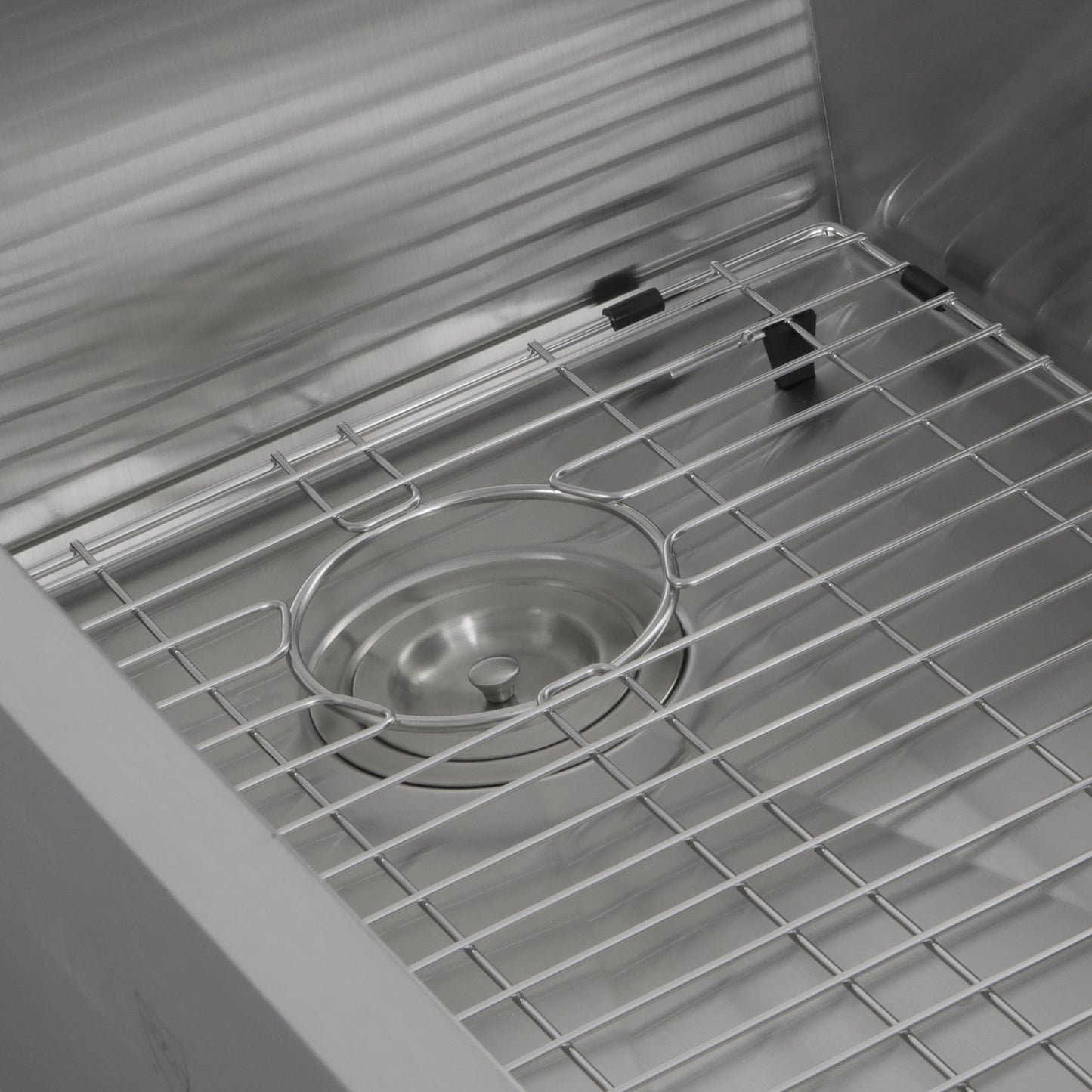 Nantucket ZR3218-OSD 32-inch Pro Series offset drain stainless steel kitchen sink, view 3