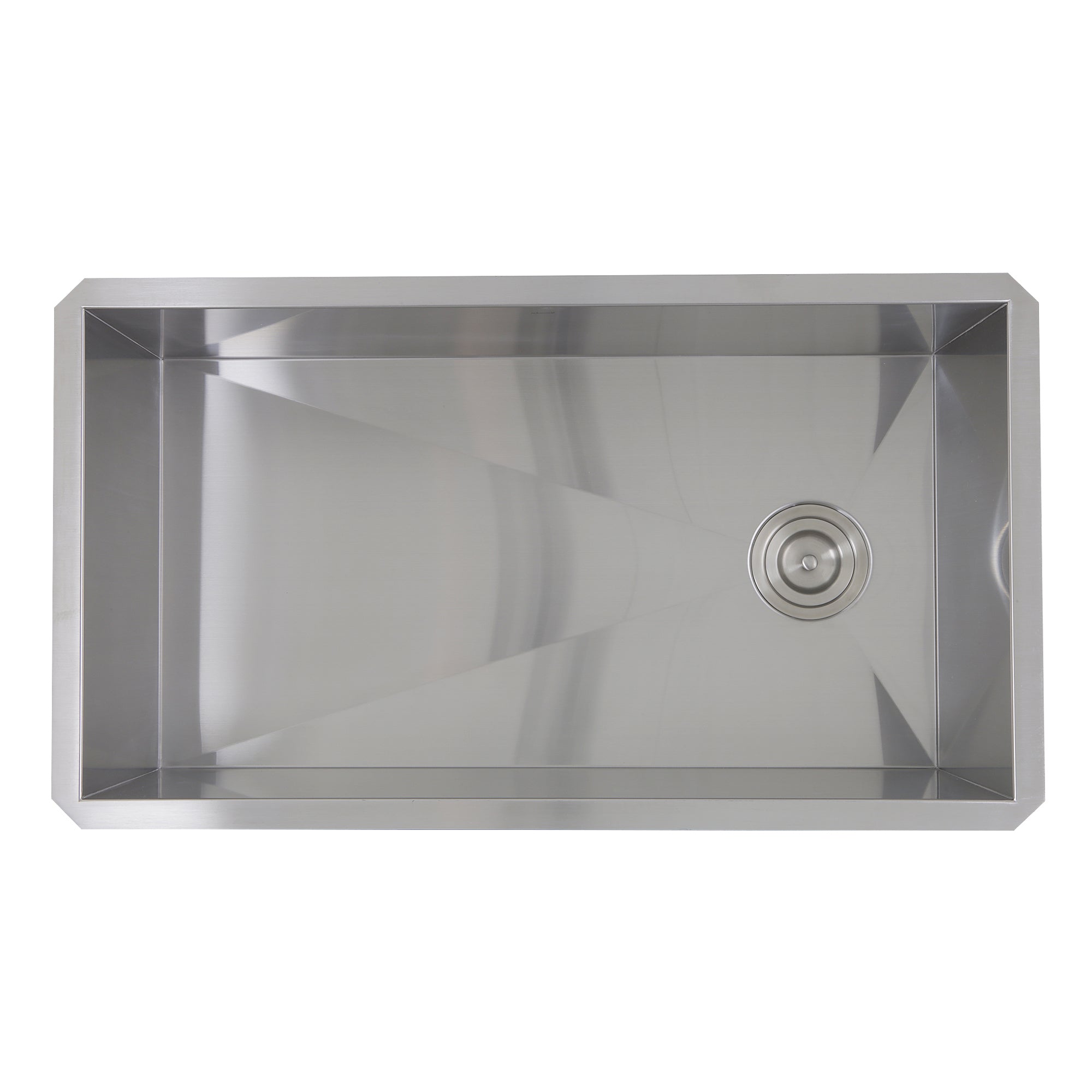 Nantucket ZR3218-OSD 32-inch Pro Series offset drain stainless steel kitchen sink, view 6