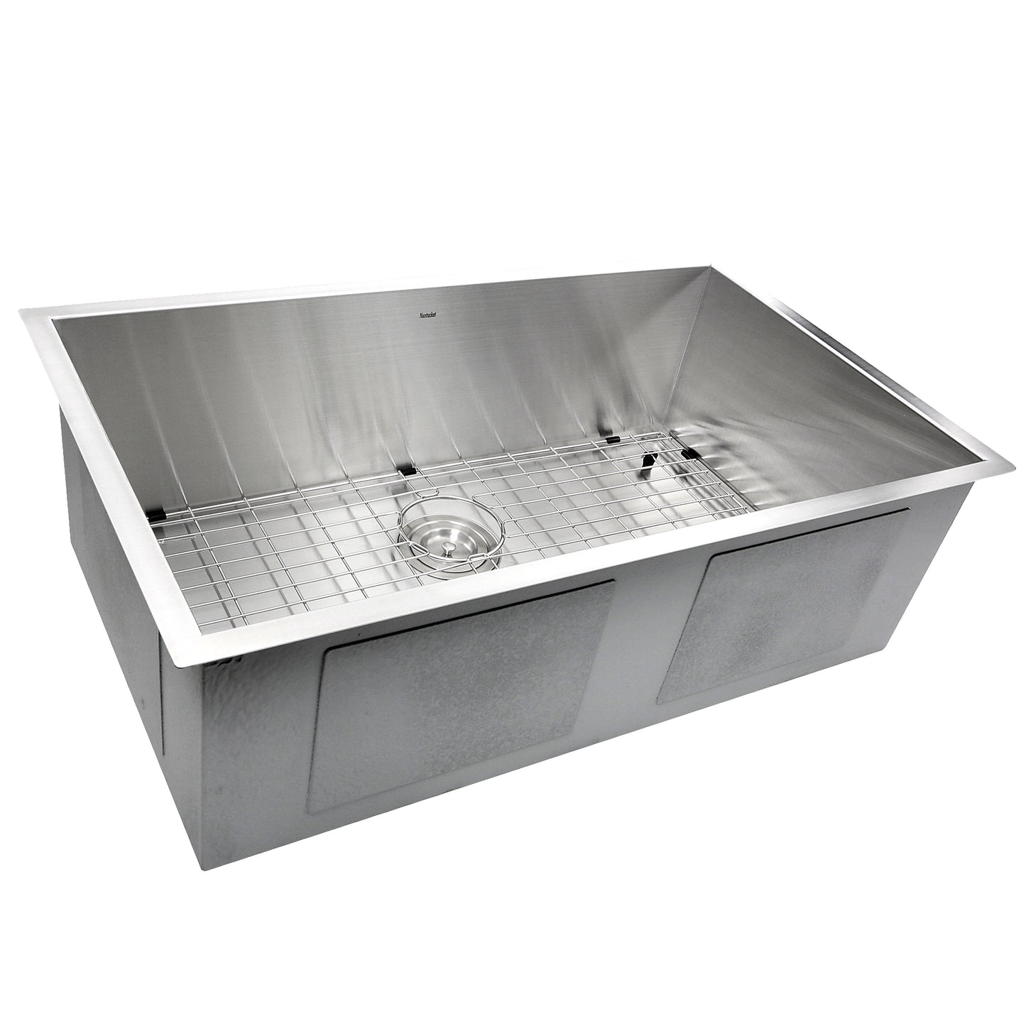 Nantucket ZR3219-16 32-inch zero radius stainless sink, view 2