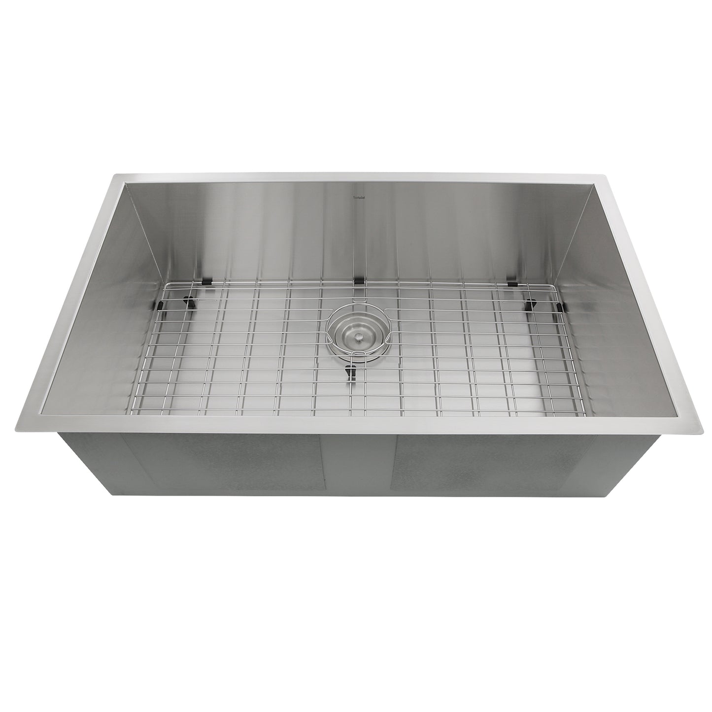 Nantucket ZR3219-16 32-inch zero radius stainless sink, view 4