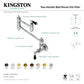 Kingston Brass KS3103PKL Duchess Wall Mount Pot Filler Faucet, Antique Brass illustration features