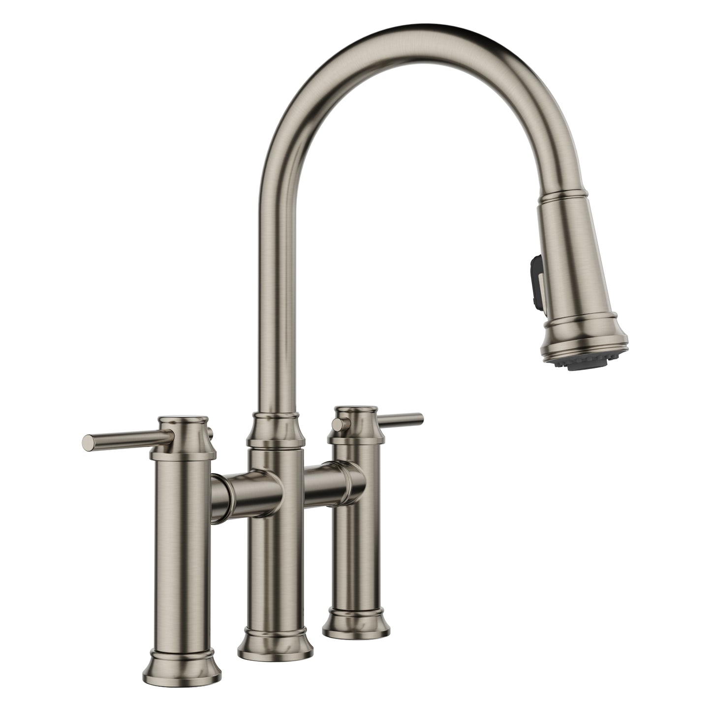 BLANCO Empressa Pull-Down Dual-Spray Bridge Faucet
