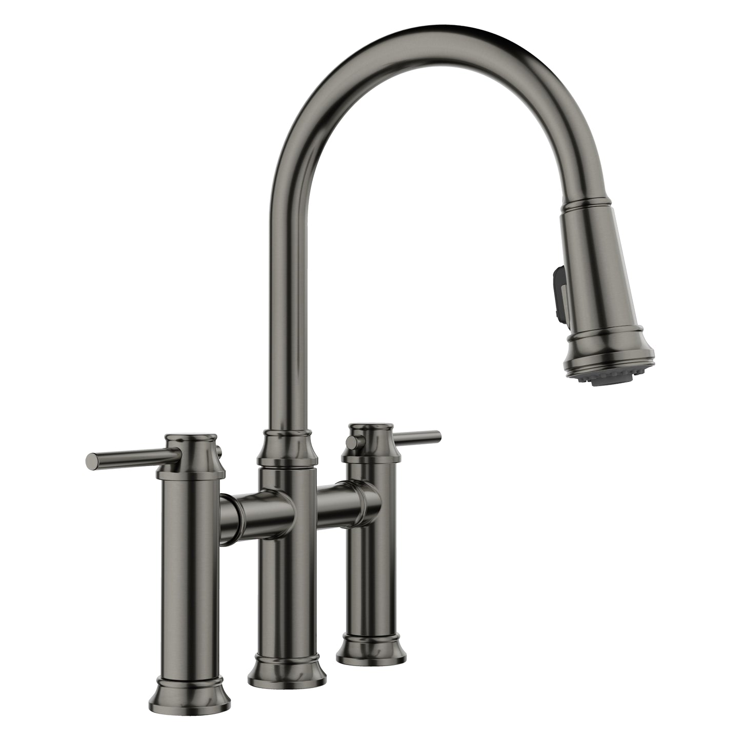 BLANCO Empressa Pull-Down Dual-Spray Bridge Faucet