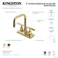 Kingston Brass KS6643CML Manhattan Centerset Bathroom Faucet