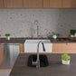 Alfi 13" x 19" Dual Mount Fireclay Prep Sink - ABF1319UD
