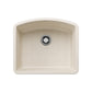 BLANCO Diamond SILGRANIT 24" Single Bowl Undermount Kitchen Sink