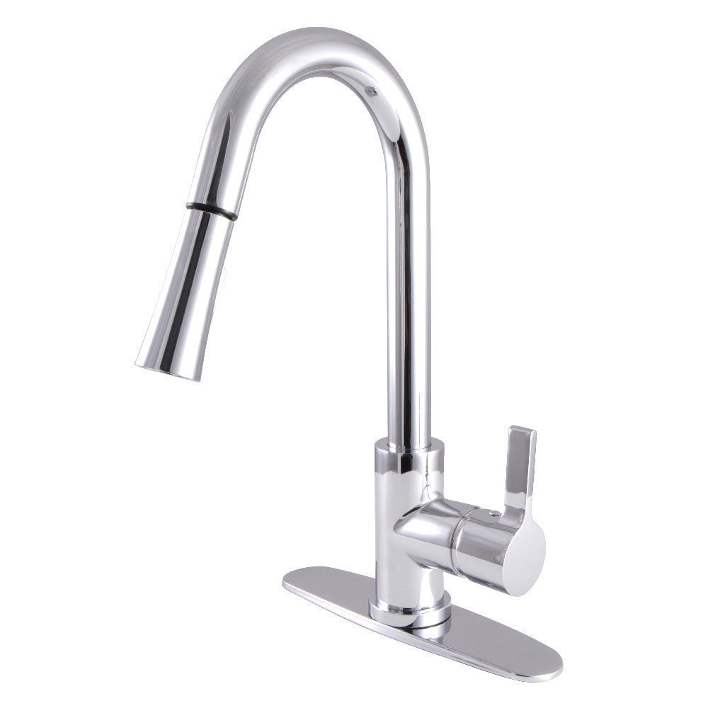Kingston Brass LS8688CTL Continental Pull-Down Kitchen Faucet